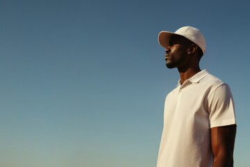 Adult white blue sky.