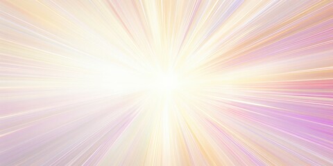 Abstract Surreal Colorful Star Trails in Radiant Light