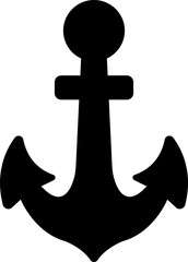 Anchors, Mariner Crosses and Religious Anchors flat or line  vector models sea nautical ship anchor icon isolated on transparent background. for design logo, emblem, symbol, sign, badge