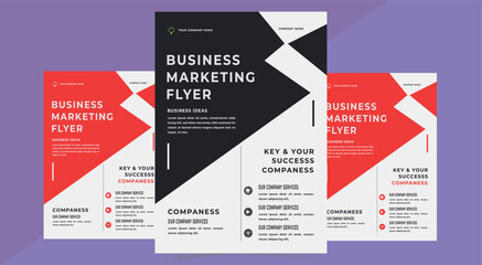 Brochure design, cover modern layout, annual report, poster design, flyer in A4