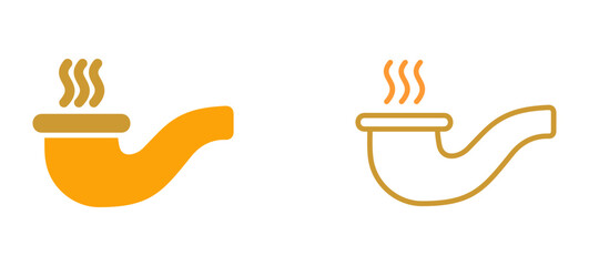 Smoking Pipe Vector Icon