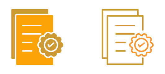 Guarantee Vector Icon