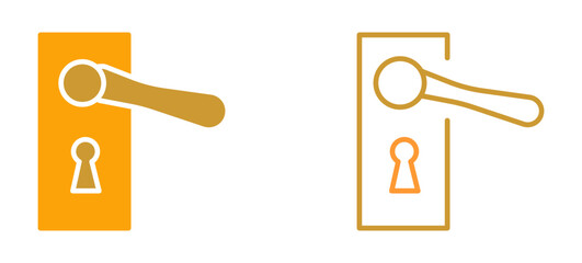 Door Handle Vector Icon