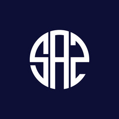 saz circle logo design
