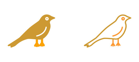 Bird Vector Icon