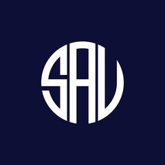 sau circle logo design