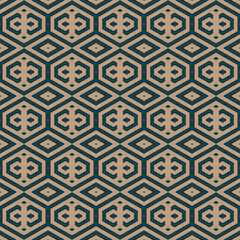 Geometric Abstract Seamless Pattern Background	