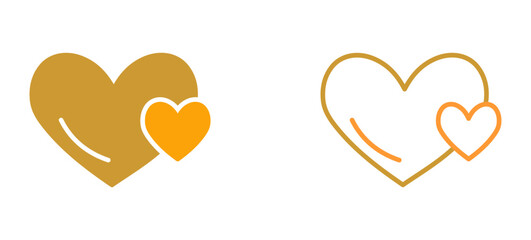 Hearts Vector Icon