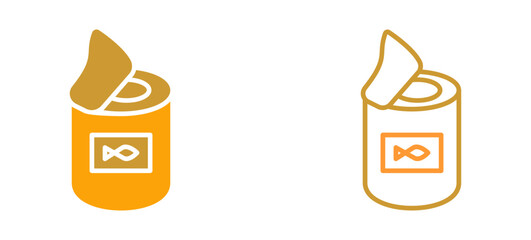 Canned Food Vector Icon