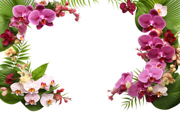 Fototapeta premium Bouquet, frame, and wreath of roses in a floral arrangement perfect for weddings, Valentine's Day, or any springtime celebration