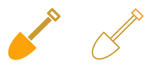 Shovel Vector Icon