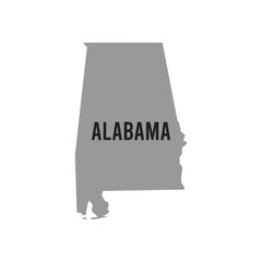 Maps Alabama United State America Vector Png Transparent Background Editable