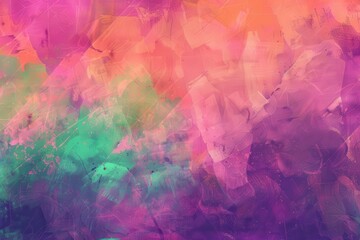 Abstract Surreal Digital Art with Blurred Gradient Background