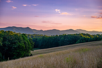 mountains near Franklin, NC