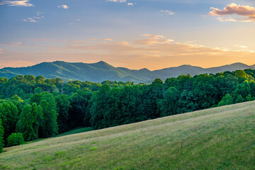mountains near Franklin, NC