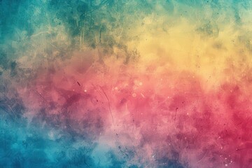 Fototapeta premium Abstract Surreal Digital Gradient Background with Vibrant Colors