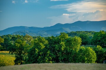 mountains near Franklin, NC