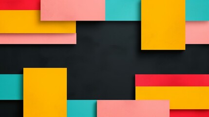 Craft a versatile modular design featuring flexible elements that can adapt to various graphic applications and design needs. Illustration, Image, , Minimalism,