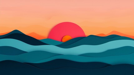 Produce a vibrant digital artwork with textured s and eye-catching details, appealing to contemporary artistic trends. Illustration, Image, , Minimalism,