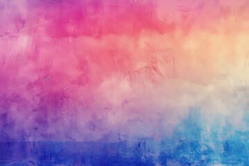 Fototapeta premium Abstract Surreal Digital Blurred Gradient Background in Pastel Colors