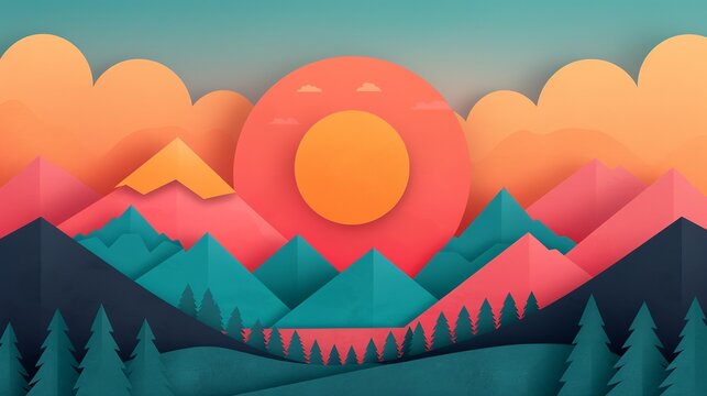 Craft an interactive graphic design with intuitive user interfaces and engaging interactive features, encouraging active participation and exploration. Illustration, Image, , Minimalism,