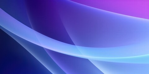 Fototapeta premium Abstract Wavy Blue And Purple Gradient Background
