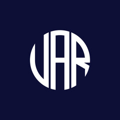 uar circle logo design