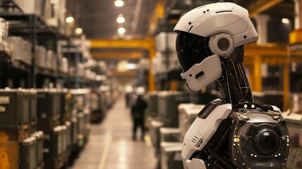 Fototapeta premium humanoid robot
