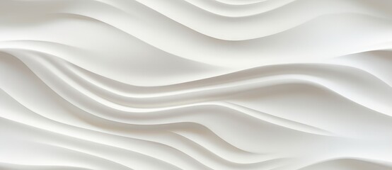Obraz premium A white wavy background with a subtle texture.