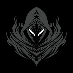 hacker internet web digital logo hoodie silhouette clip art icon symbol dark web scurity hack editable