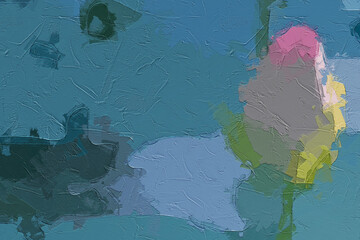 Oil paintings and various flowers, lotus leaves, roses, peonies, butterflies, fruits, fragrance, and beauty