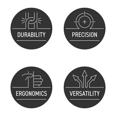 X-Ray machine features labels set