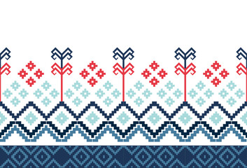 abstract Traditional geometric ethnic fabric pattern ornate elements with ethnic patterns design for textiles, rugs, clothing, sarong, scarf, batik, wrap, embroidery, print, curtain, carpet