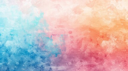 Obraz premium Soft Pastel Watercolor Background: Serene Color Palette