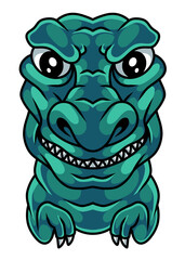 mascot trex vector art