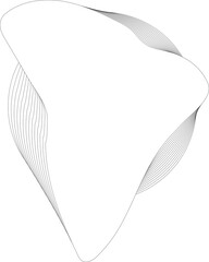 Circle fluid white overlapping for banner, web, badges, tag