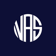 vas circle logo design