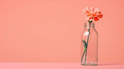 carnation in the bottle 
