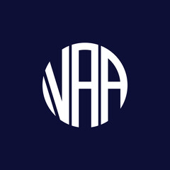 vaa circle logo design