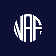 vaf circle logo design