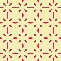Abstract seamless pattern, floral motives.  For printing on fabric, wallpaper, gift paper. Vector