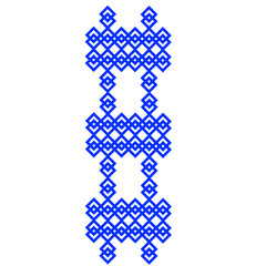 Cross stich Asian Traditional Patten, Embroidered Crossstich ornament Asian National, Embroidered Crossstich ornament PNG