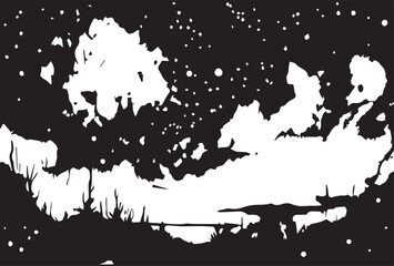 Space grunge background texture. Abstract galaxy. Cosmic texture with stars. Night sky