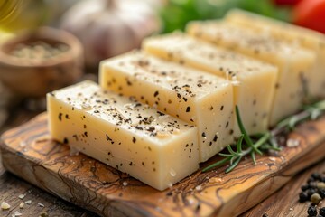 Gourmet Artisan Cheese with Herbs