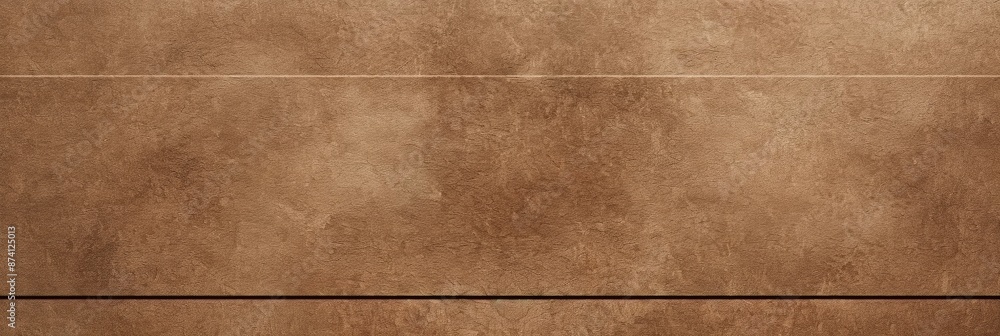Poster abstract brown texture background - abstract background with a brown texture and a faint horizontal 