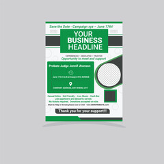 Creative new advertisement flyer design template