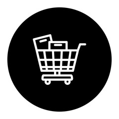 shopping cart filled with deals