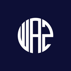 Fototapeta premium waz circle logo design