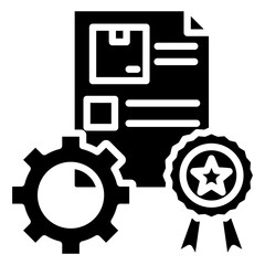 Fototapeta premium Quality Assurance Icon