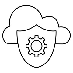 Cloud technology icon, Harnessing the Power of Cloud Technology for Business Transformation, Cloud Technology Revolutionizing Data Management and Accessibility icon
